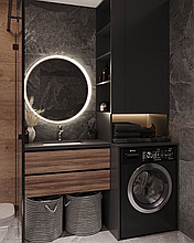 Дзеркало з LED-підсвіткою для ванної моделі No8