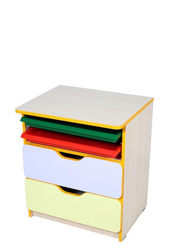 Стінка універсальна "Кмітливчик" елемент з лотками, шухлядами, фото 1