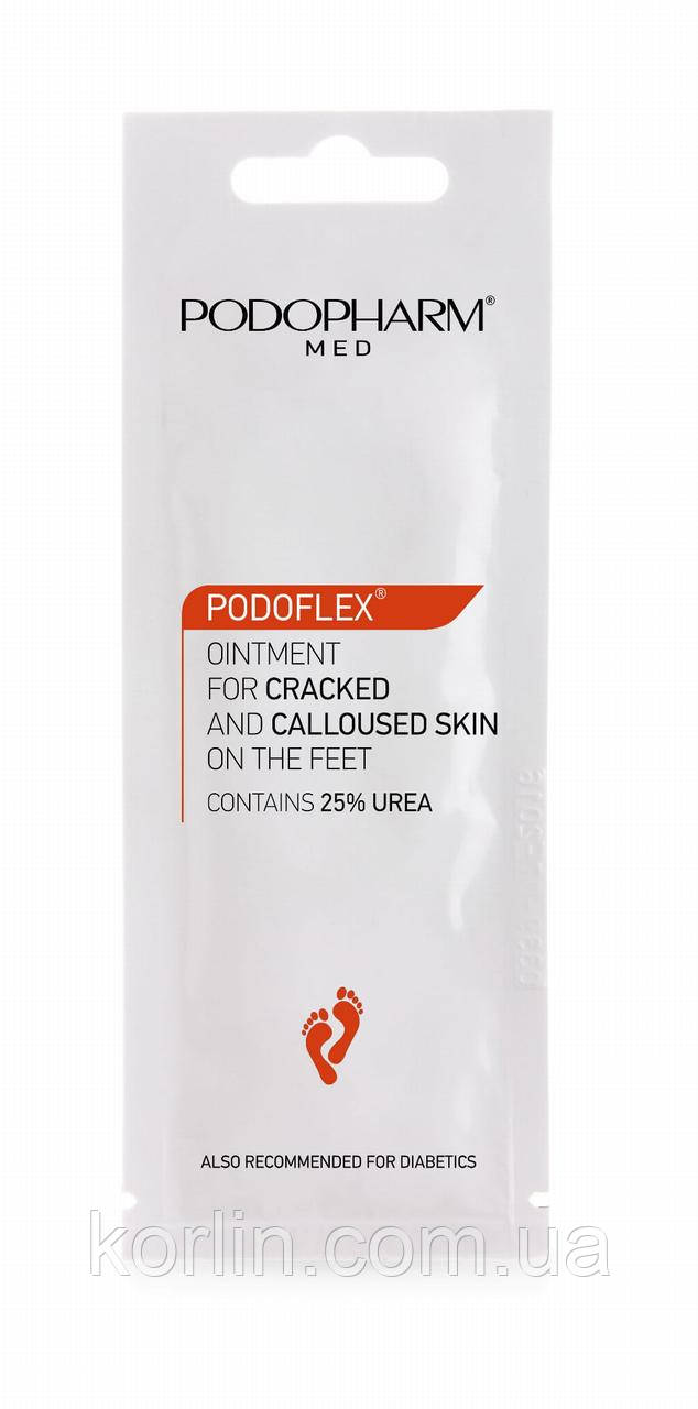Podopharm Ointment for Cracked Skin Догляд для потрісканої й ороговілої шкіри стоп із 25% сечовиною 10 мл.
