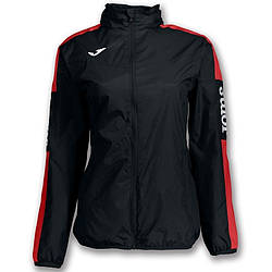 Жіноча вітровка Joma RAINJACKET CHAMPION IV BLACK-RED WOMAN чорний,червоний S 900382.106 S