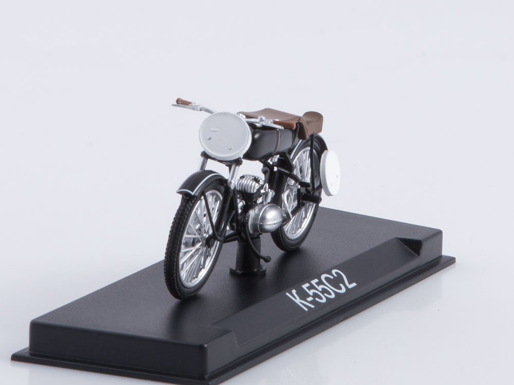 Наші мотоцикли №40 К-55С | Колекційна модель в масштабі 1:24 | Modimio