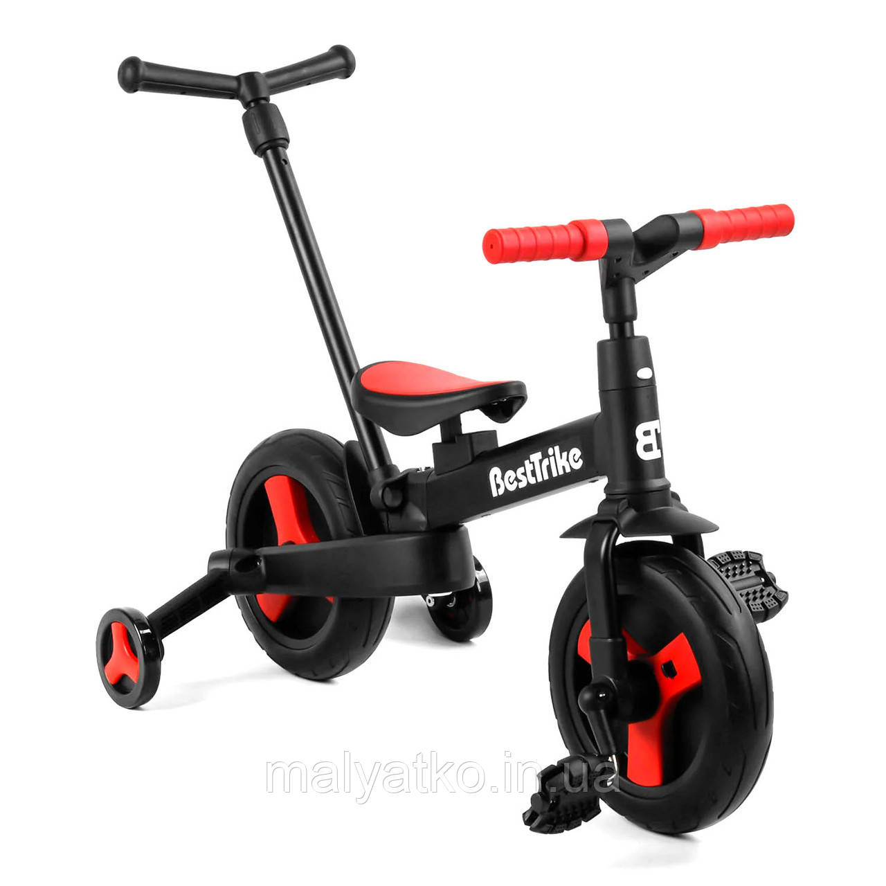 Велосипед-трансформер Best Trike з батьківською ручкою арт. 23031