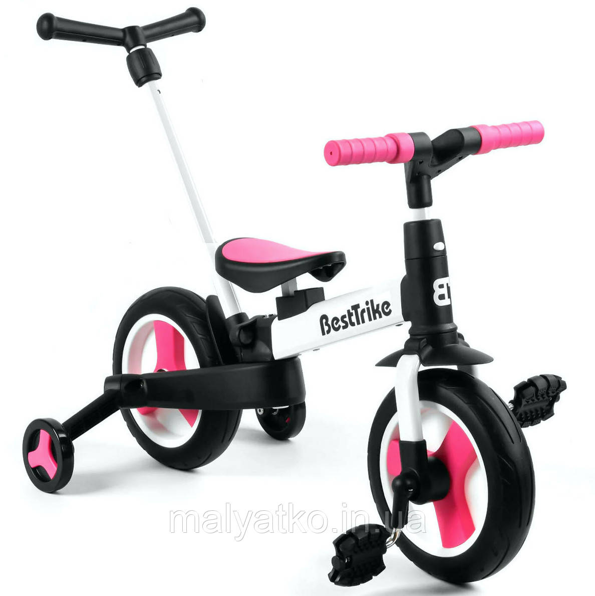 Велосипед-трансформер Best Trike з батьківською ручкою арт. 55475