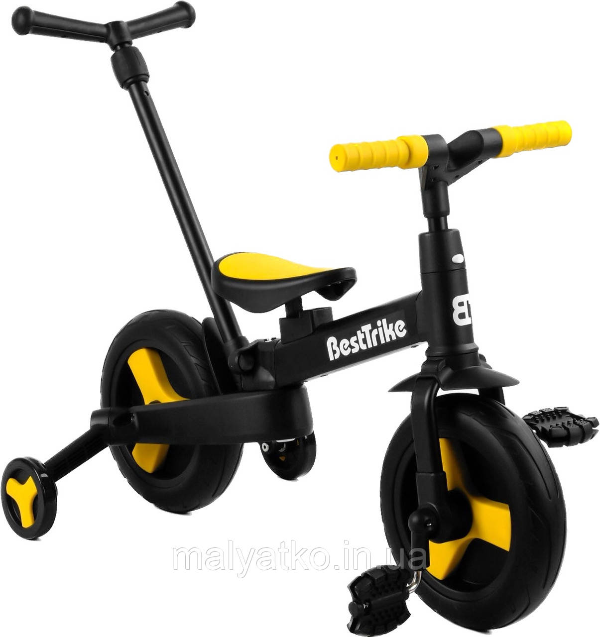 Велосипед-трансформер Best Trike з батьківською ручкою арт. 58195, фото 1