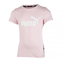 Дитяча Футболка Puma ESS Logo Tee Рожевий 104 (58702982 104)