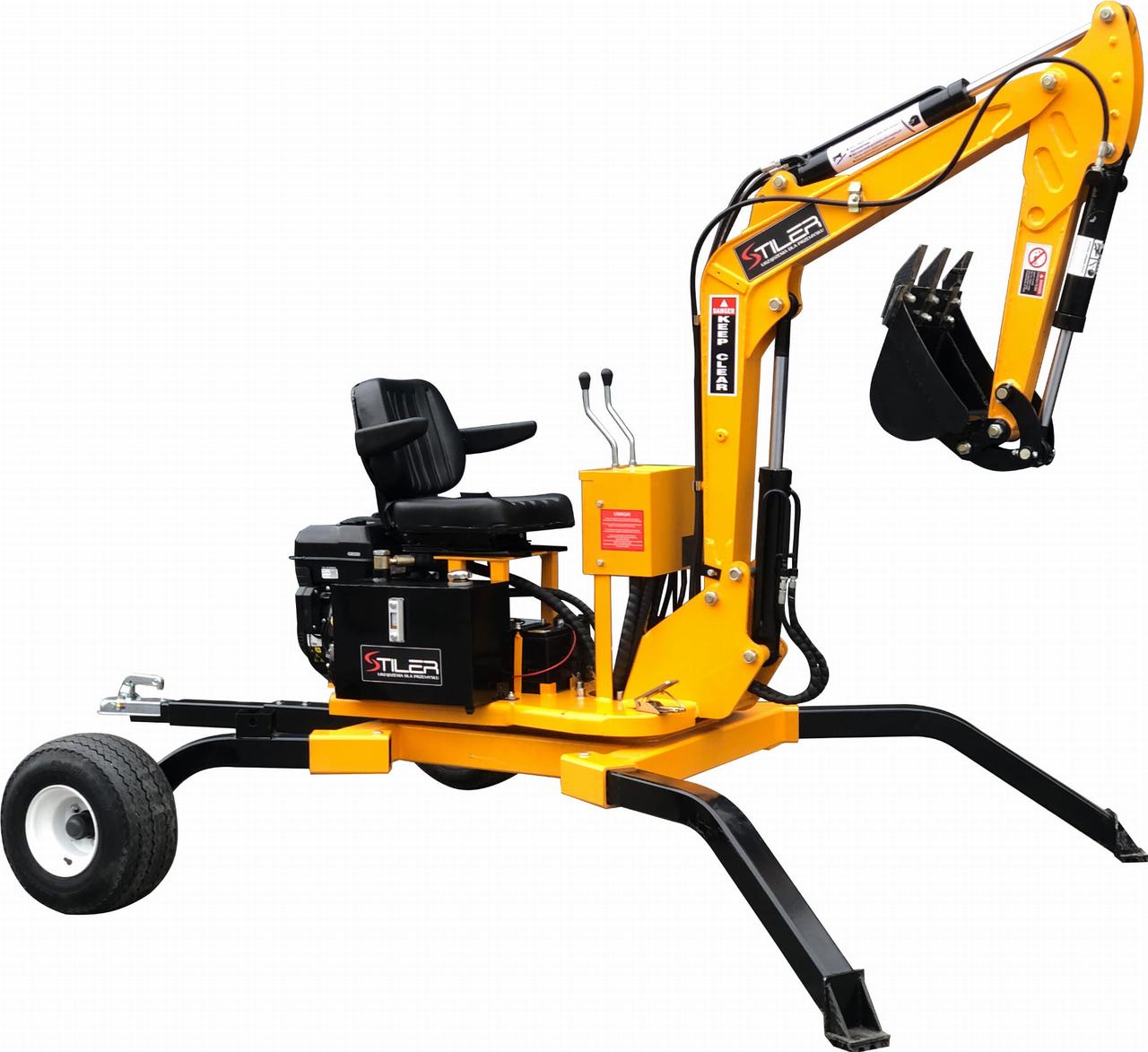 Мініекскаватор STILER 13,5 KM 360°, фото 1