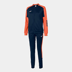 Чоловічий спортивний костюм Joma ECO CHAMPIONSHIP TRACKSUIT синій,помаранчевий L 901693.390 L
