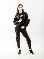 Жіночий Костюм AUSTRALIAN GOLD TAPE ELASTIC FLEECE TRACKSUIT Чорний XL (7dLSDTU0073-003 XL)