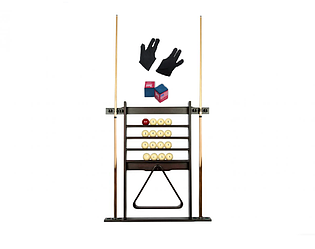 Комплект для гри №3 російська піраміда 6, 7, 8 футів