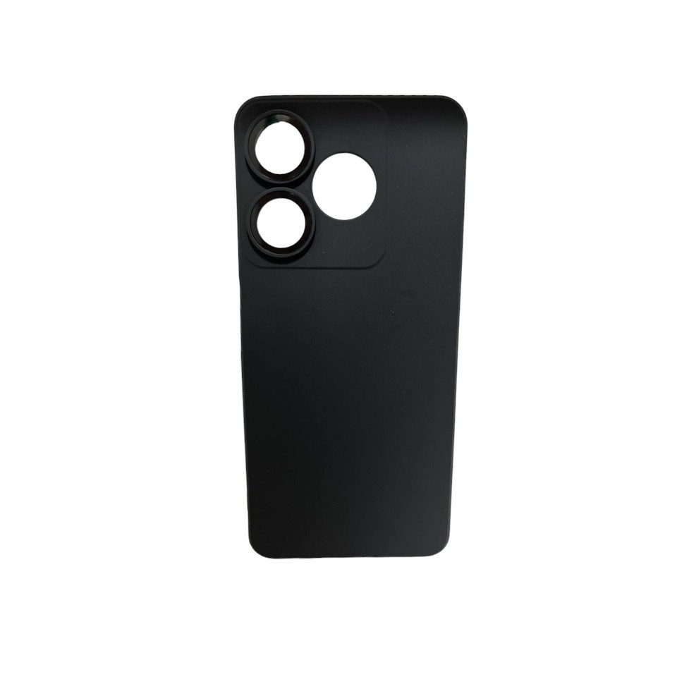 Чохол Cosmiс Soft Case Glass Cam для TECNO Spark 10c (KI5m) Black, фото 1