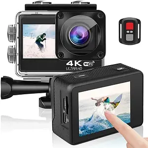 Екшн-камера з двома дисплеями Action Camera Q80 24MP 4K 60 FPS