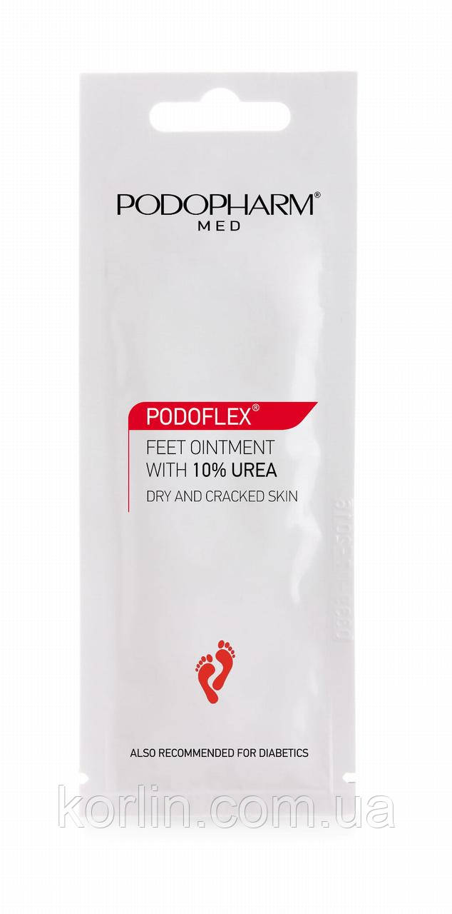 Podopharm Podoflex Feet Ointment with Urea 10% Мазь для ніг з 10% сечовиною 10 мл.