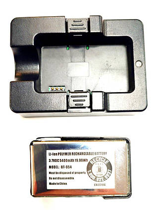 BT-954 посилений акумулятор 5400mAh для Uniden SDS100 / SDS100E + зарядний пристрій EBC100, фото 1