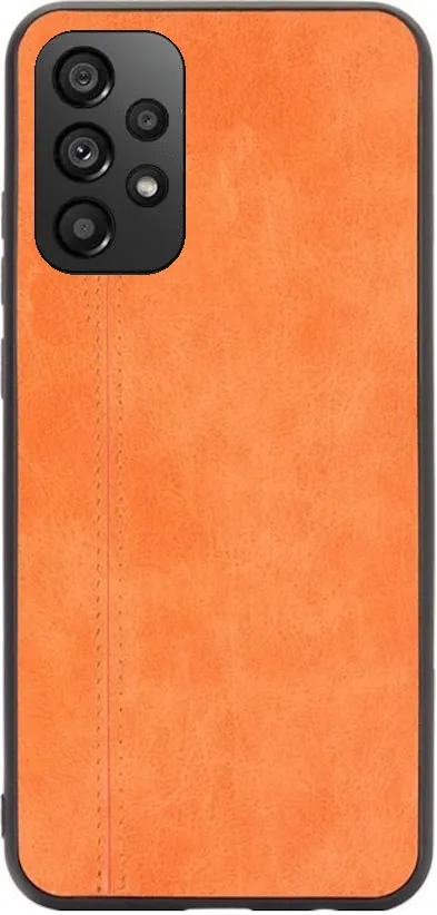 Чохол Cosmiс Leather Case для Samsung Galaxy A23 4G Orange, фото 1