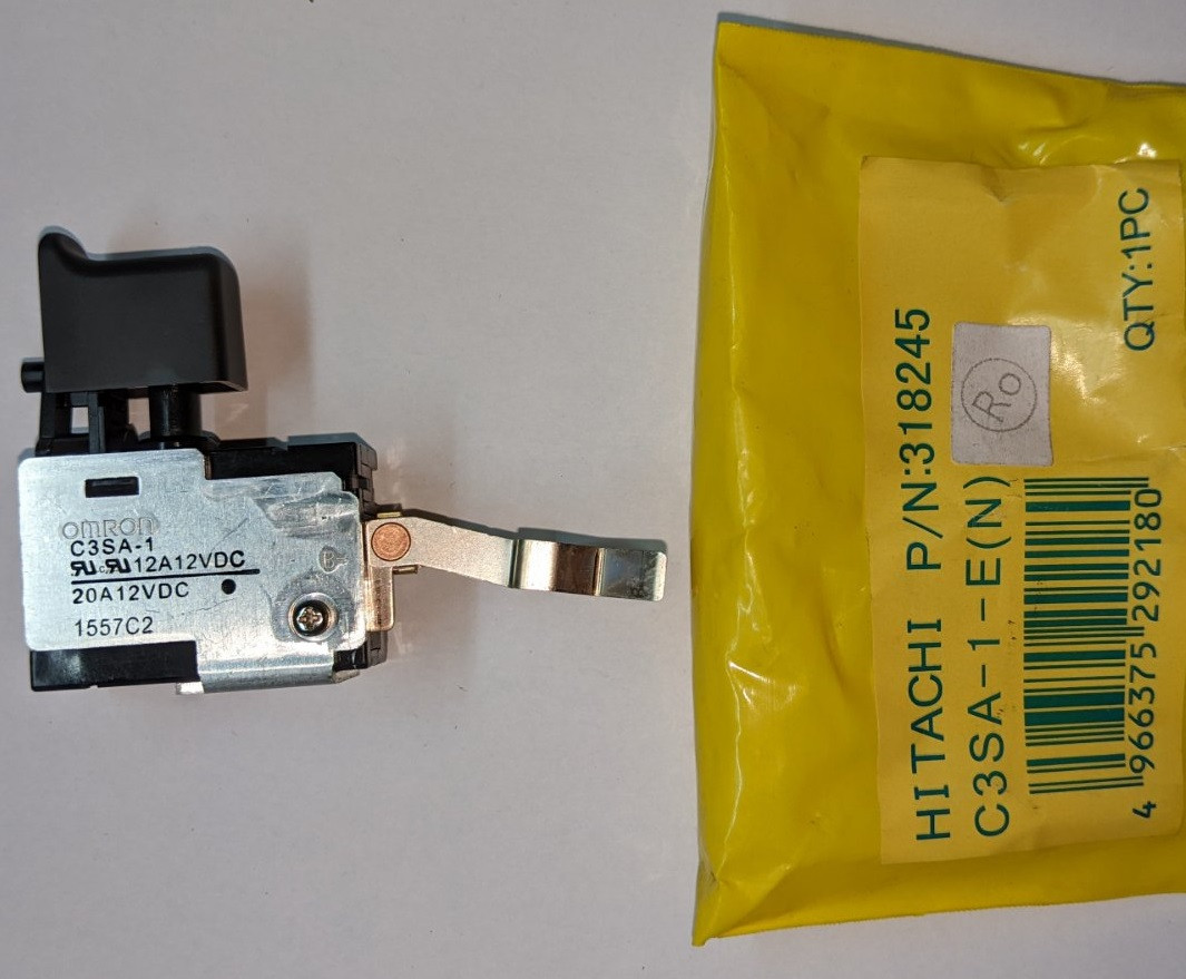 Вимикач автоматичний 10А DS12DVB2 (Hitachi 322632) Hikoki 318245