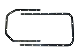 Прокладка головки блоку КамАЗ "Євро-2" (зелена армований силікон) комплект-8 шт/ 740.30.1003213