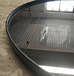 Кругле настінне дзеркало в металевій рамі Facet 3100 діаметром 100 см., фото 3