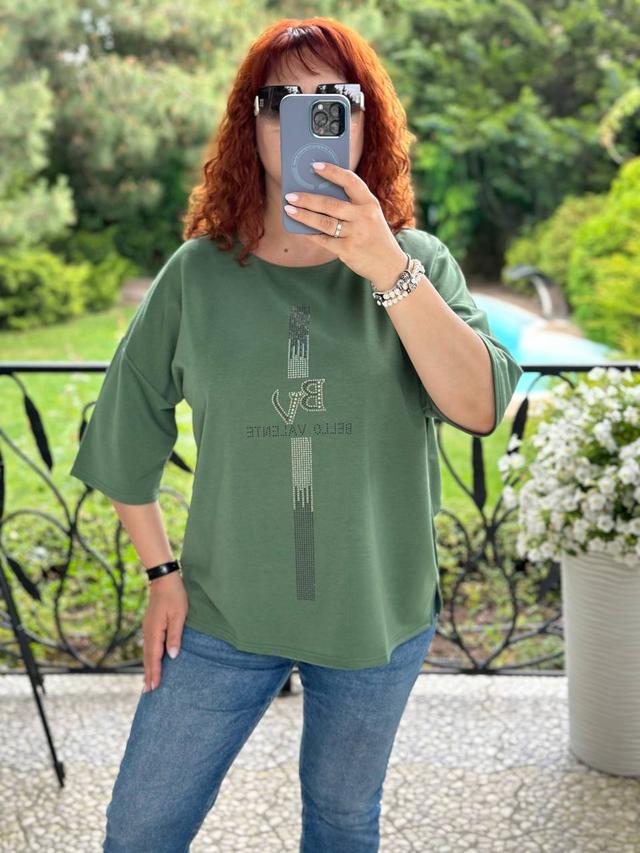 Якісна туніка з короткими рукавами з тканини двунитка розміри великі