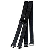 Бретелі для бюстгальтера 1,5 см чорний