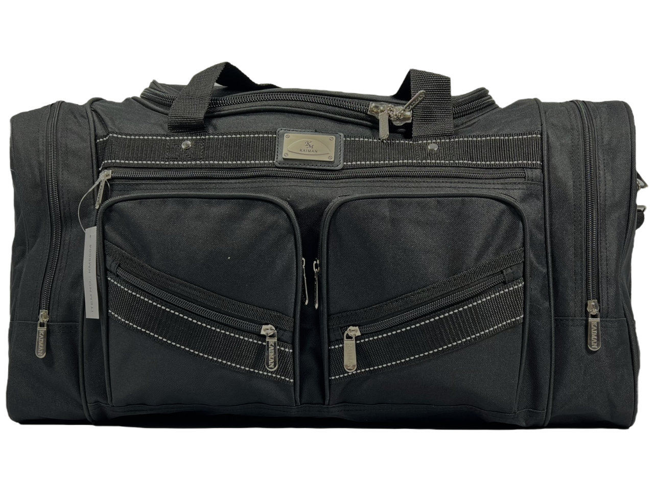 Дорожня сумка на шість відділень, 52 л, чорна