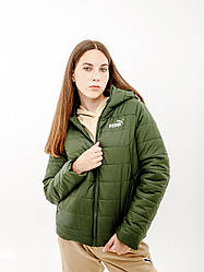 Жіноча Куртка Puma ESS Padded Jacket Хакі  2XS (7d84894031 2XS)