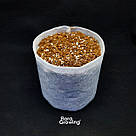 Тканинний горщик для розсади Grow Bag Mini — 1 л 12х12 см / Білий, фото 2