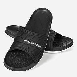 Шльопанці Aqua Speed ASPEN 9342 чорний, білий Чол 44 534-05 44