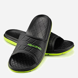 Шльопанці Aqua Speed ASPEN 8487 чорний, жовтий Чол 43 534-07 43