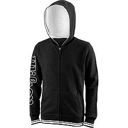 Дитяча Толстовка Wilson TEAM II FZ HOODY Y Чорний 128-140 (WRA796701 128-140)