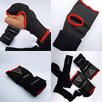 Бінти для боксу єдиноборств швидкі внутрішні гелієві рукавички V`Noks VPGEL S/M боксерські рукавички-бинти