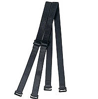 Бретелі для бюстгальтера 1,1 см чорний