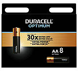 Батарейки Duracell Optimum AA, LR6 (ціна за 8 шт), фото 3