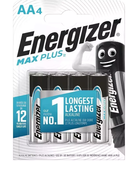 Батарейки Energizer AA Max Plus LR6 (ціна за 4 шт)
