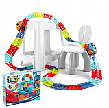 Автомобільна гоночна траса 138 деталей, з машинкою Cheangeble Track, фото 2