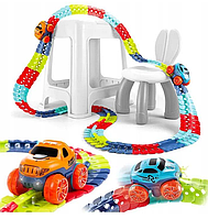 Автомобільна гоночна траса 138 деталей, з машинкою Cheangeble Track