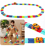 Автомобільна гоночна траса 138 деталей, з машинкою Cheangeble Track, фото 8