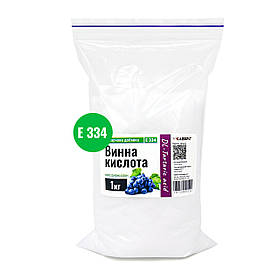 Винна кислота (DL) ТМ Клебріг 1 кг Харчова добавка Е 334