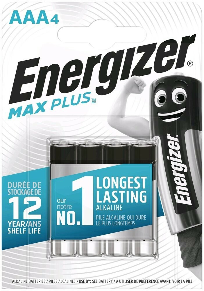 Батарейки Energizer AAA Max Plus LR3 (ціна за 4 шт)