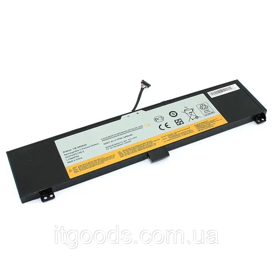 Батарея для ноутбука Lenovo L13M4P02 L13N4P01 7.4V 6400mAh Eraser IdeaPad Y70 Y70-70 Y70-80 Touch