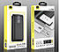 Зовнішній акумулятор WUW U39 10000 mAh 1 USB, 2 A, кабелю: Lightning, Type-C, Micro USB, BLACK, фото 8