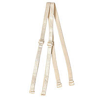 Бретелі для бюстгальтера 0,8 см беж