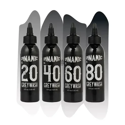 Тату фарба Dynamic Grey Wash Set, 120 мл, фото 1