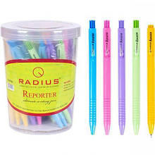 Ручка Reporter Rubberize в банках по 50шт.cиня 500016 MZOPT