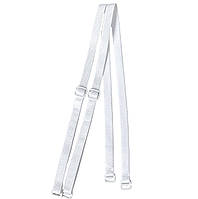 Бретелі для бюстгальтера 0,8 см білий