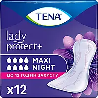 Урологічні прокладки Tena Lady Maxi Night 8 крапель 12 шт.