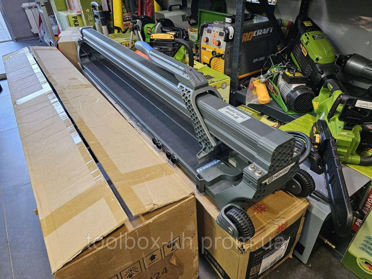 Плиткорез 1200мм NOVQO Expert ( FIXTOOL Hercules ) Новый Зеленый