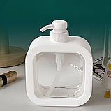 Диспенсер дозатор для рідкого мила антисептика гелів шампуню 300 мл Дифузор для ванної кухні аксесуар, фото 2