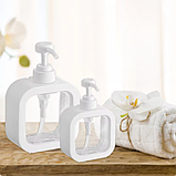 Диспенсер дозатор для рідкого мила антисептика гелів шампуню 300 мл Дифузор для ванної кухні аксесуар, фото 3