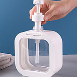 Диспенсер дозатор для рідкого мила антисептика гелів шампуню 300 мл Дифузор для ванної кухні аксесуар, фото 10