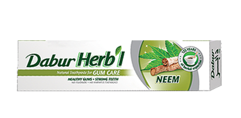 Трав'яна зубна паста для ясен Ним Dabur, фото 1